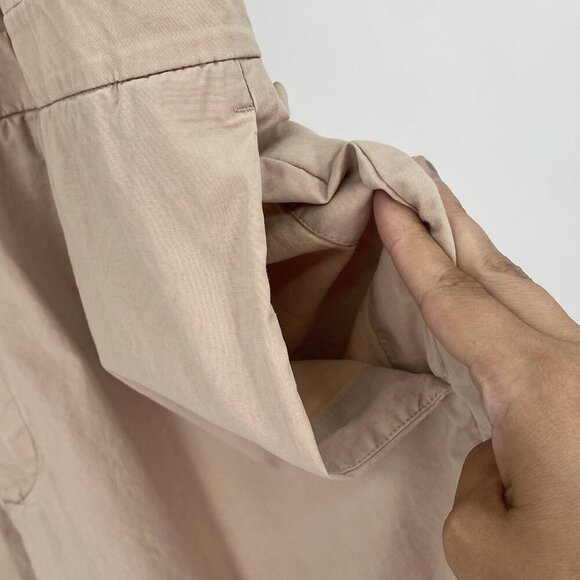 COS Small Beige Oversized Playsuit Romper Minimalist Quiet Luxury Old Money - Picture 7 of 16